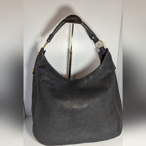 Emilio Pucci Studded hobo leather handbag - Picture 3 of 11